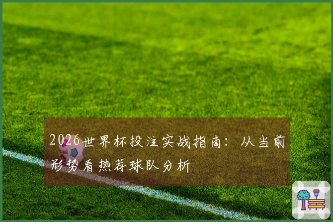 2026世界杯投注实战指南：从当前形势看热荐球队分析